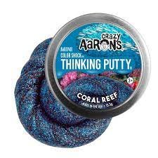 CRAZY AARON S PUTTY MINI COLOUR SHOCK - CORAL REEF Fashion