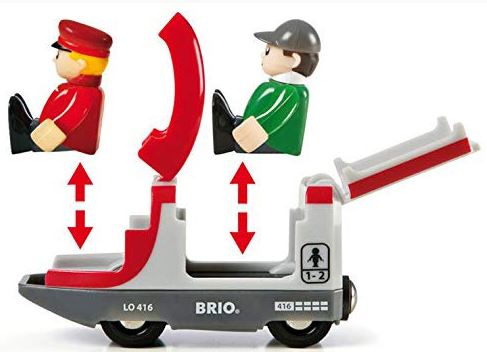 BRIO TRAVEL SWITCHING RAILWAY SET 42 PIECES Sale