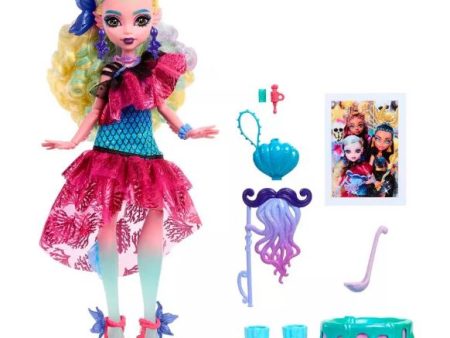 MONSTER HIGH  LAGOONA BLUE IN  MONSTER BALL PARTY DRESS Fashion