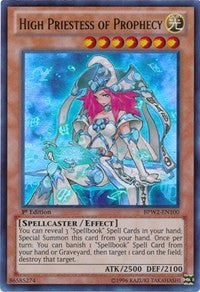 High Priestess of Prophecy [BPW2-EN100] Ultra Rare Hot on Sale