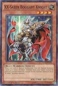 XX-Saber Boggart Knight [SP15-EN006] Shatterfoil Rare Sale