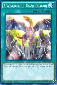 A Wingbeat of Giant Dragon [SR02-EN027] Common For Sale