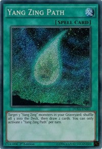 Yang Zing Path [DUEA-EN061] Secret Rare Hot on Sale