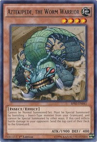 Aztekipede, the Worm Warrior [BP03-EN041] Rare Supply